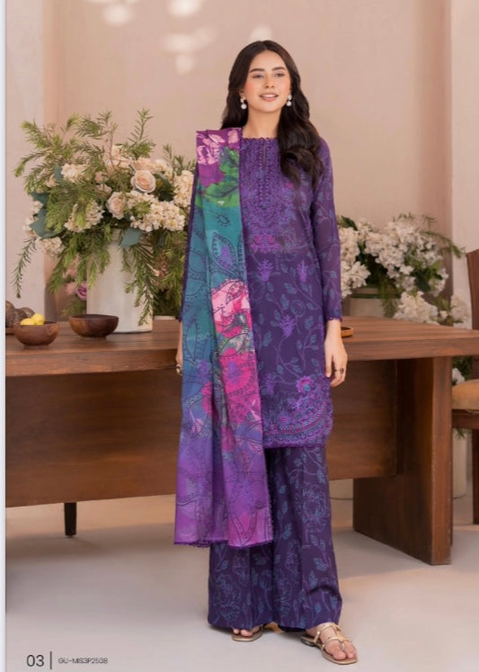 MCGJ103-UNSTICHED LAWN SUIT