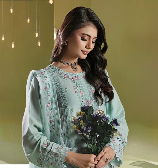 MCWU341-LUXURY CHIFFON SUIT