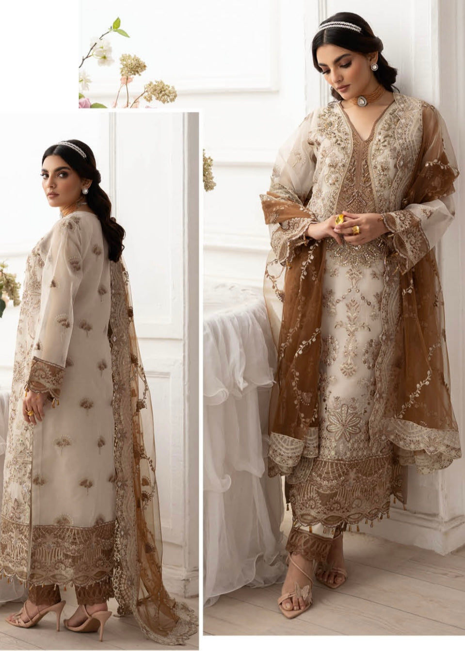 MCR302-FESTIVE ORGANZA SUIT