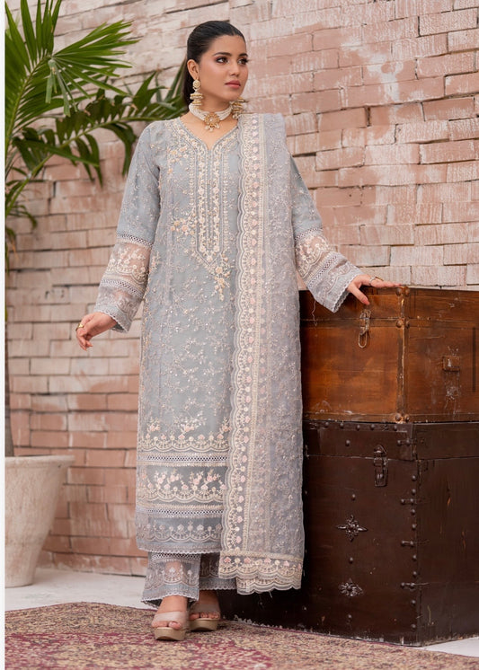 MCBN233-LUXURY ORGANZA SUITS