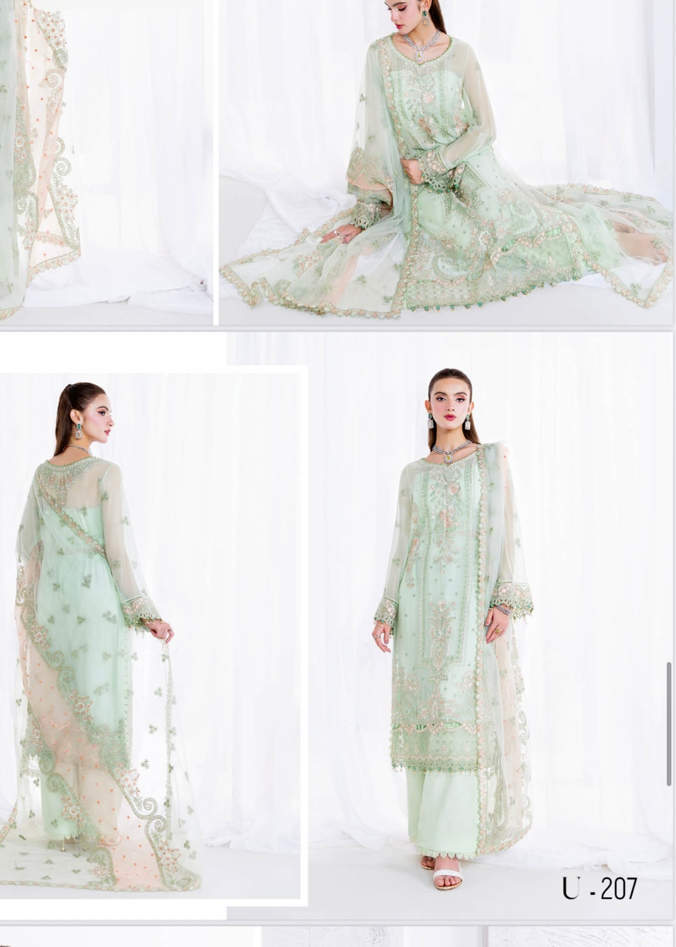 MCRM105-PREMIUM CHIFFON SUITS