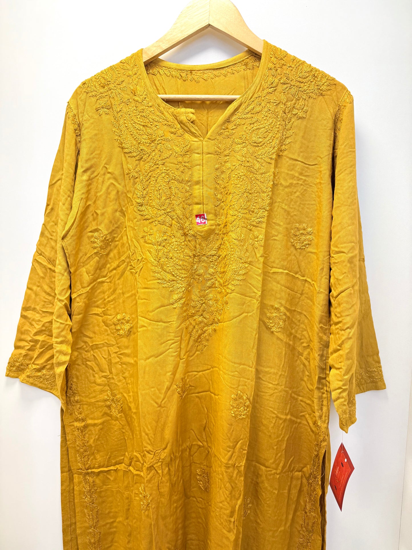 MCCK113-PREMIUM CHIKANKARI KURTI SET