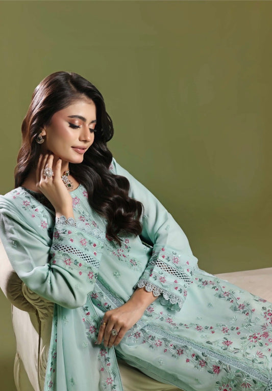 MCWU341-LUXURY CHIFFON SUIT