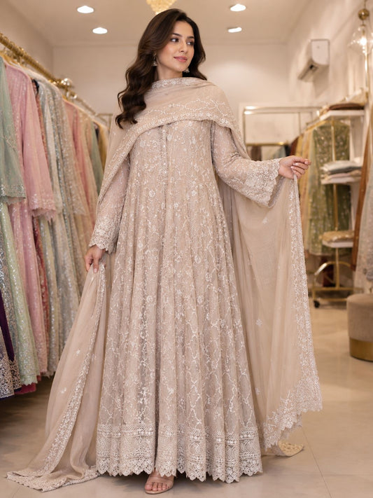 MCAG325-LUXURY CHIFFON GOWN