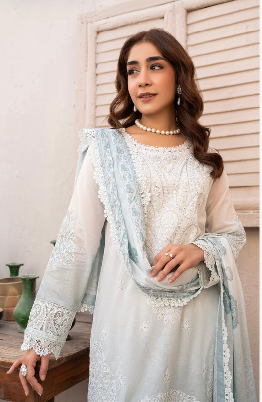 MCGA358-PREMIUM EMBROIDERED LAWN SUIT