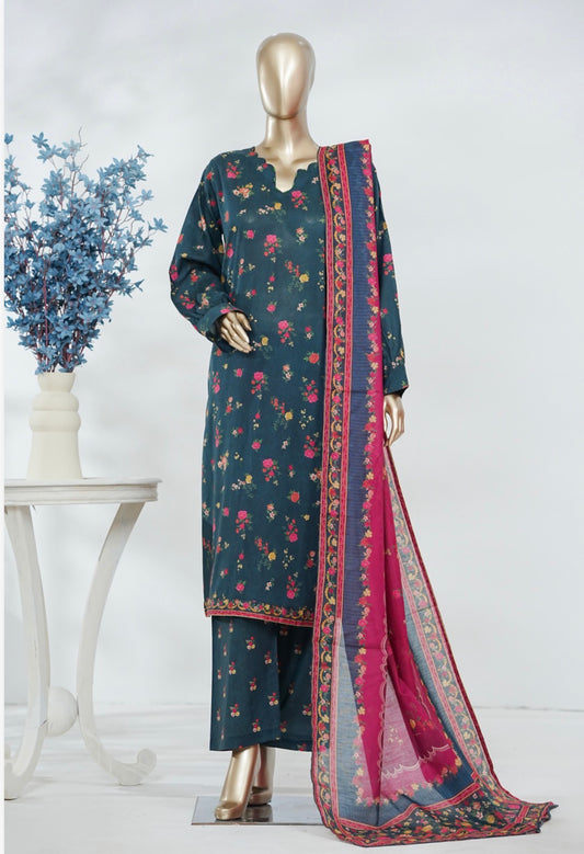 MCBS855-PRINTED LAWN SUIT