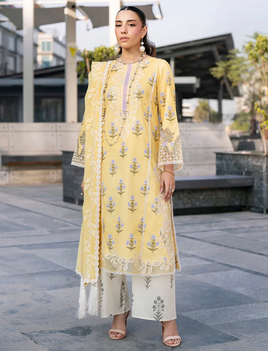 MCMN109-PREMIUM EMBROIDERED UNSTICHED SUIT