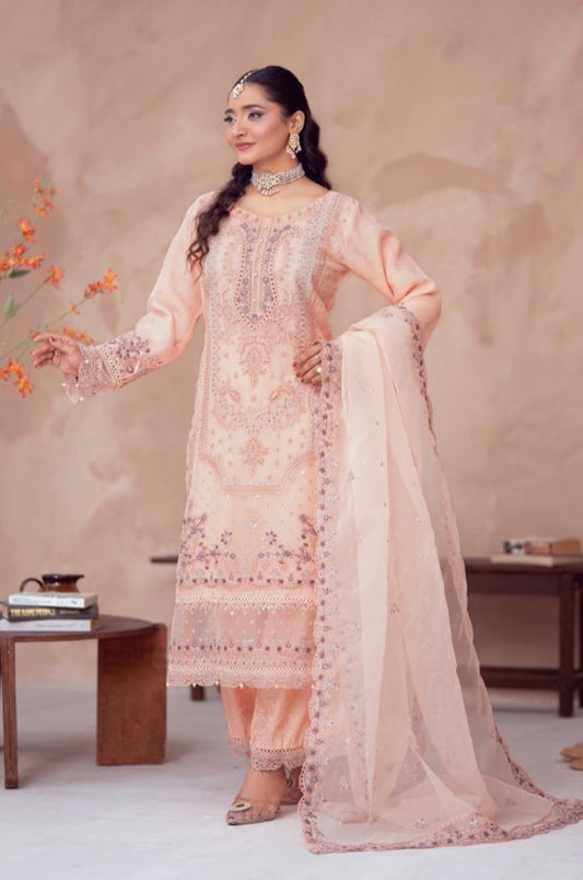 MCBN223-LUXURY ORGANZA SUITS