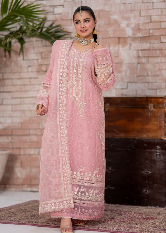 MCBN234-LUXURY ORGANZA SUITS
