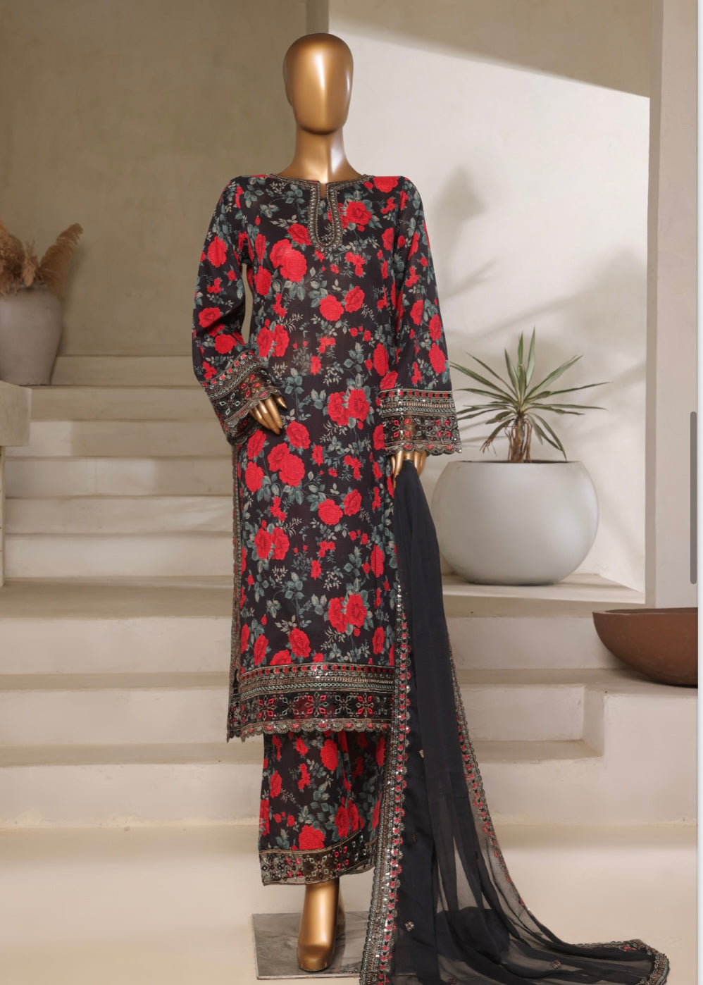MCSBM106-EMBROIDERED FESTIVE COLLECTION