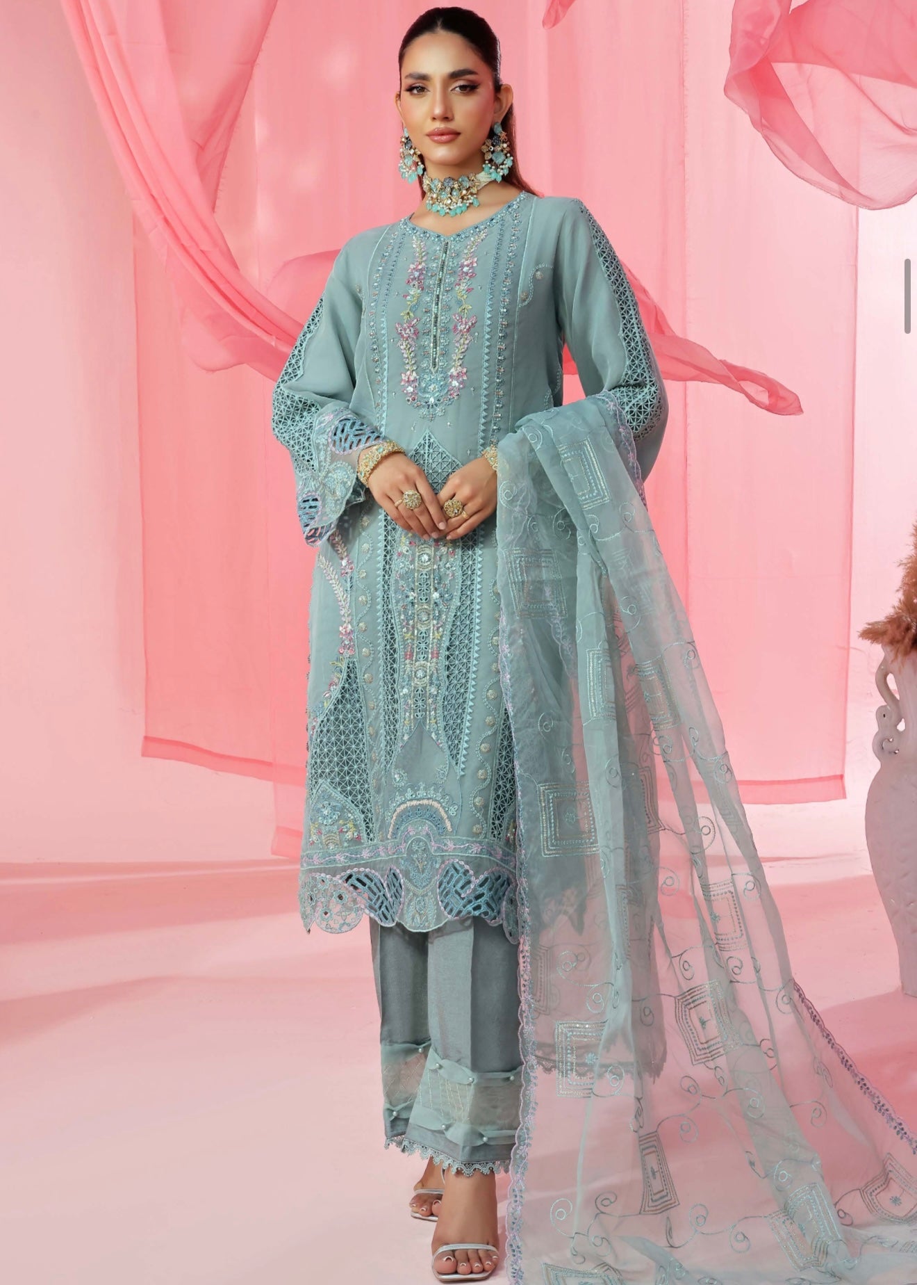 MCGZ102-ORGANZA FESTIVE COLLECTION