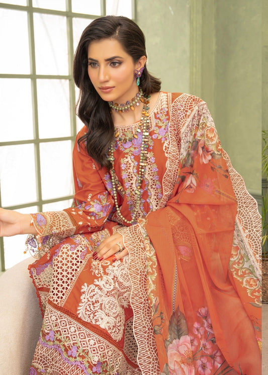 MCAR116-LUXURY COTTON LAWN SUITS