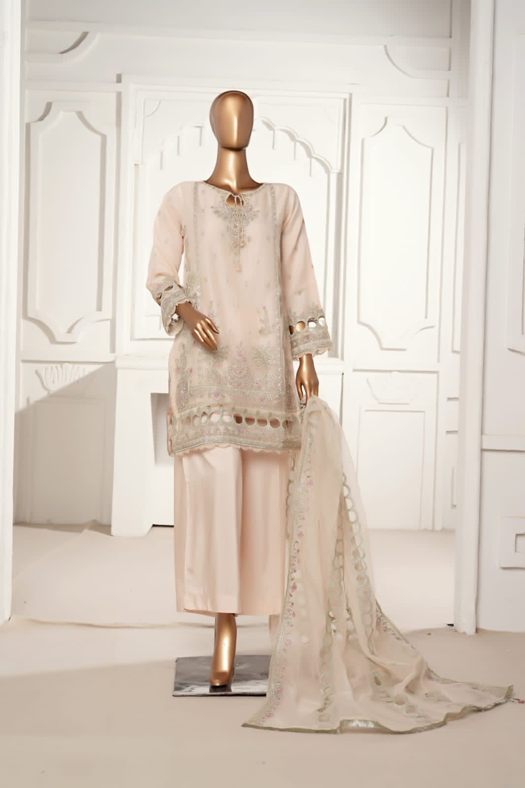 MCSB2004-FANCY ORGANZA SUIT