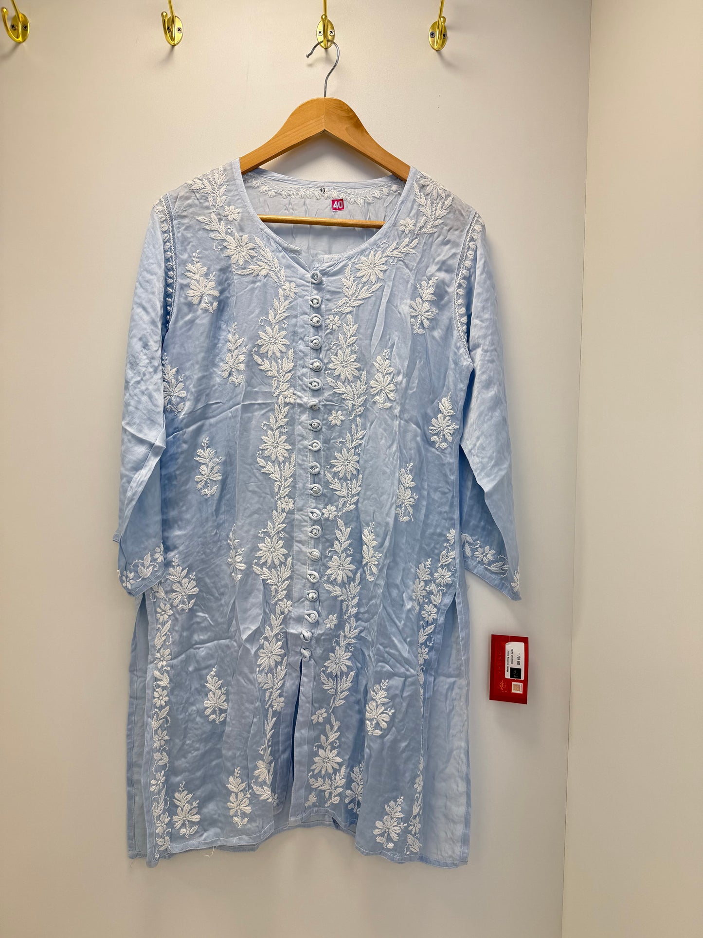 MCCK121-PREMIUM CHIKANKARI KURTI