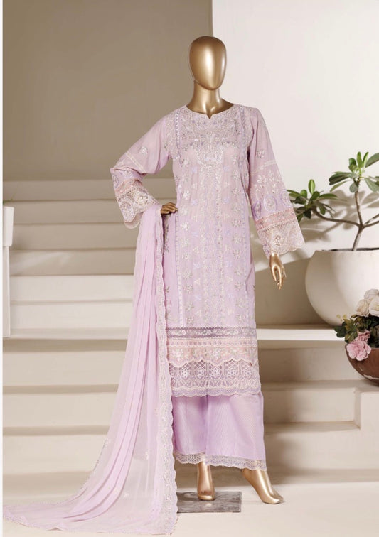 MCSBF367-PREMIUM EMBROIDERED LAWN SUIT