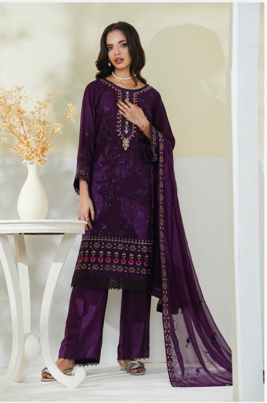 MCAG79-PREMIUM CHIFFON SUITS