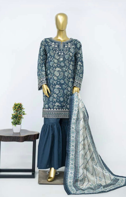 MCBS920-PREMIUM LAWN EMBROIDERED SUIT