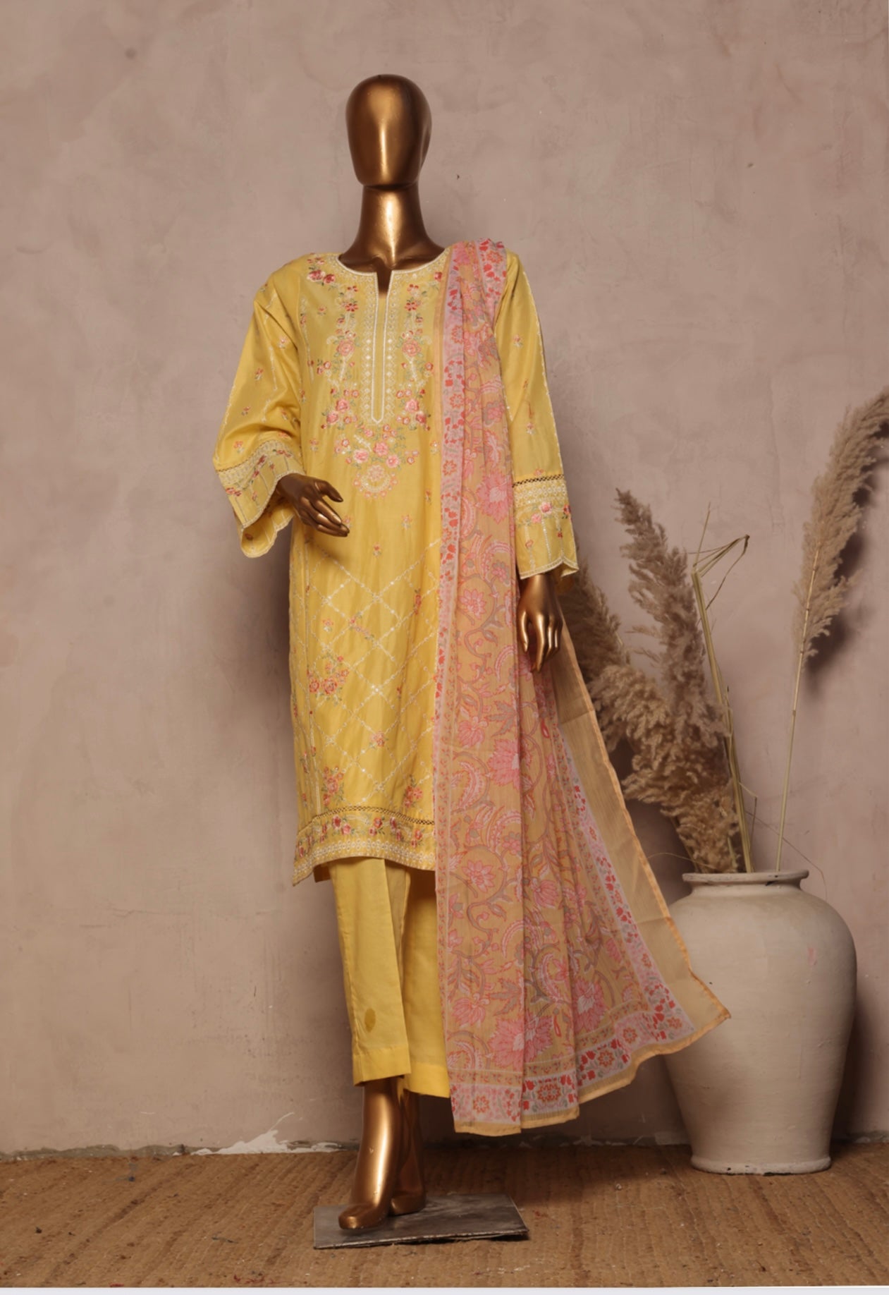 MCBS110-EMBROIDERED SUIT