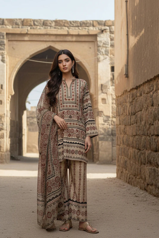 MCAQ121-PRINTED SUIT