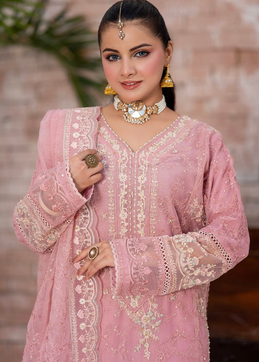 MCBN234-LUXURY ORGANZA SUITS