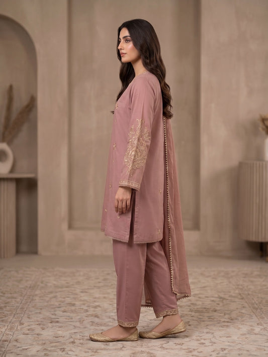 MCAQ140-PURE LAWN COTTON SUIT
