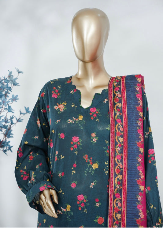 MCBS855-PRINTED LAWN SUIT