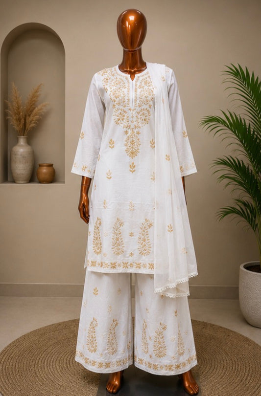 MCCKN103-PREMIUM CHIKANKARI COLLECTION