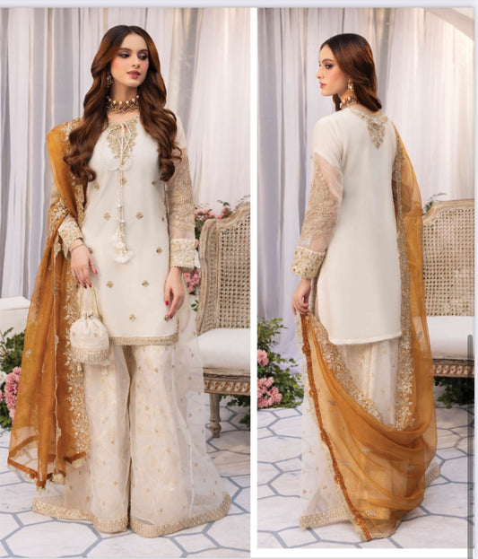 MCZR210-PREMIUM ORGANZA SUIT