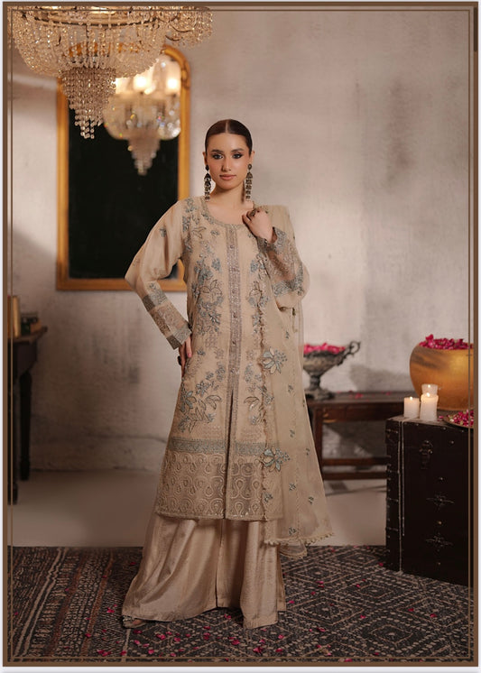 MCGZ123-PREMIUM ORGANZA SUIT