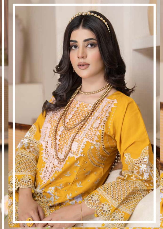 MCAJ105-PREMIUM EMBROIDERED SUIT