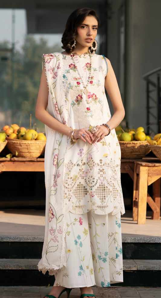 MCMN13-PREMIUM EMBROIDERED UNSTICHED SUIT