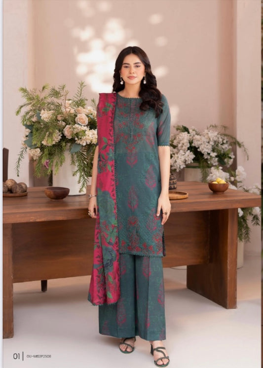 MCGJ101-UNSTICHED LAWN SUIT