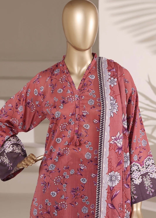 MCSBF345-PREMIUM PRINTED LAWN SUITS