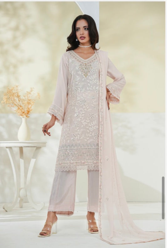 MCAG81-PREMIUM CHIFFON SUITS