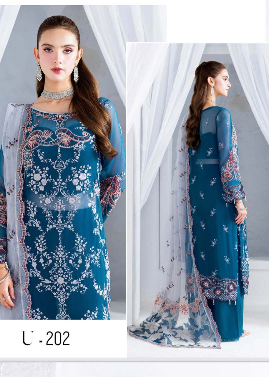 MCRM101-PREMIUM CHIFFON SUITS
