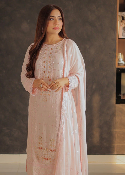 MCWU134-PREMIUM CHIFFON SUIT
