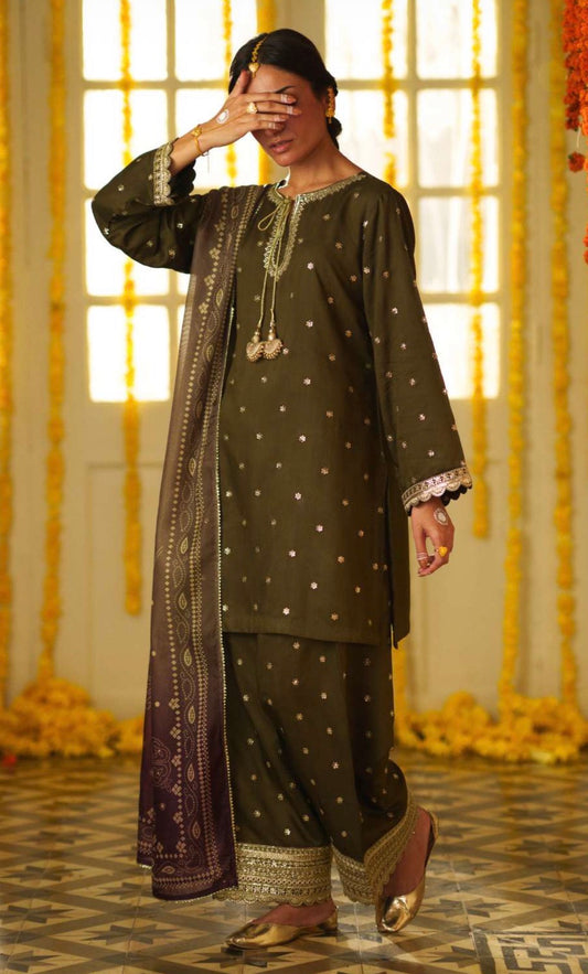 MCCT124-PREMIUM EMBROIDERED VISCOSE SILK