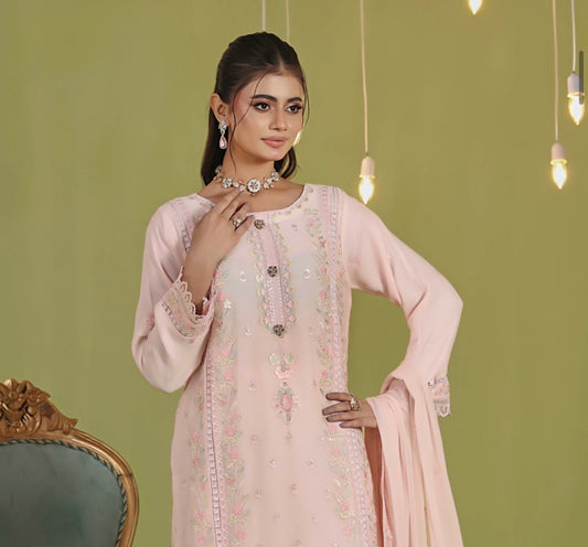 MCWU339-LUXURY CHIFFON SUIT