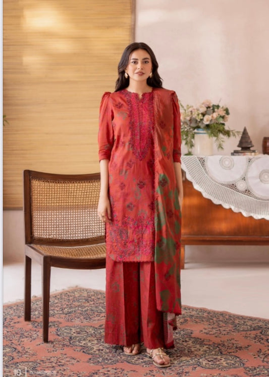 MCGJ109-UNSTICHED LAWN SUIT