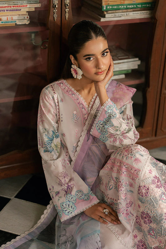 MCR198-LUXURY EMBROIDERED LAWN SUIT