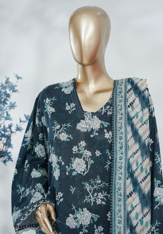 MCBS858-PRINTED LAWN SUIT