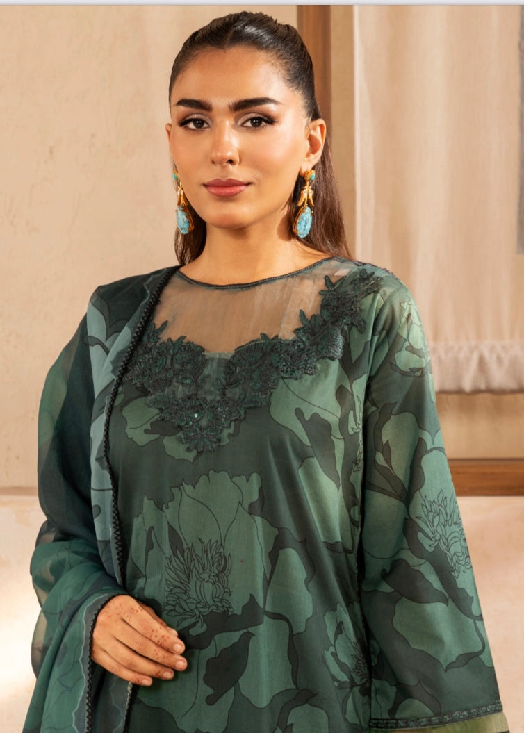 MCPL403-EMBROIDERED LAWN SUIT