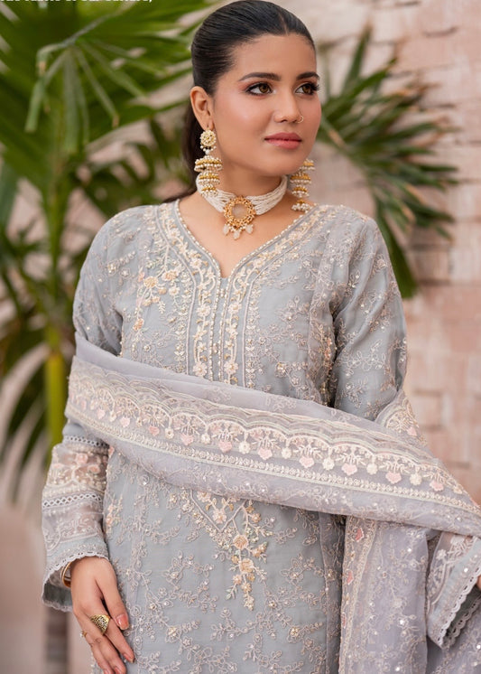 MCBN233-LUXURY ORGANZA SUITS