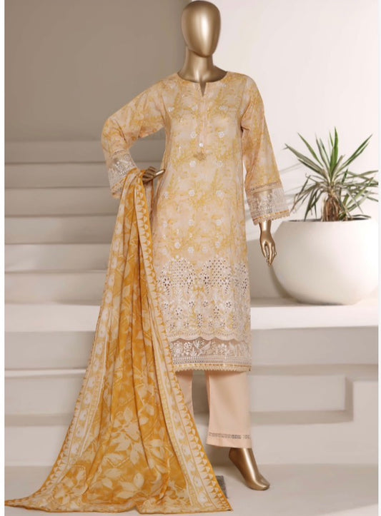 MCSBF280-PREMIUM LAWN EMBROIDERED SUIT