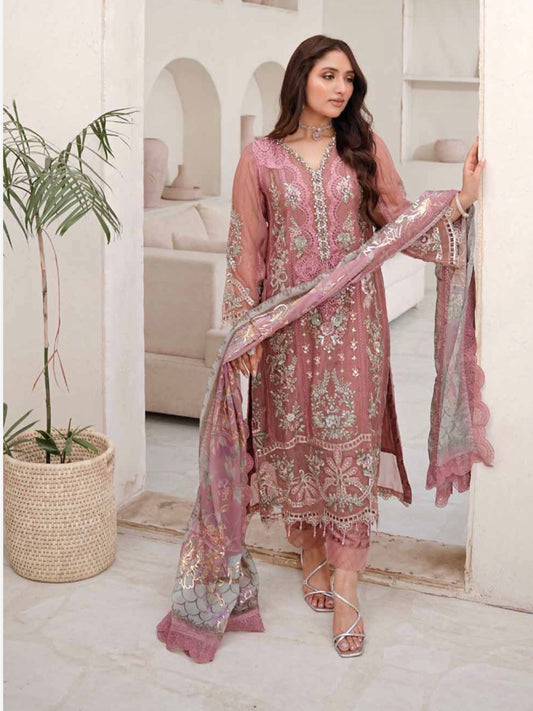 MCN102-LUXURY CHIFFON SUIT