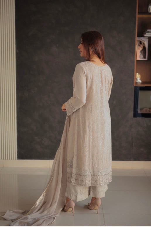 MCWU133-PREMIUM CHIFFON SUIT