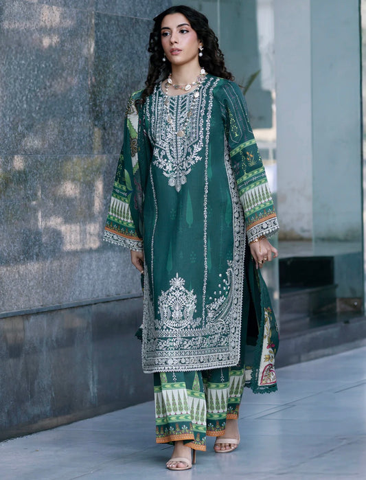 MCMN107-PREMIUM EMBROIDERED UNSTICHED SUIT