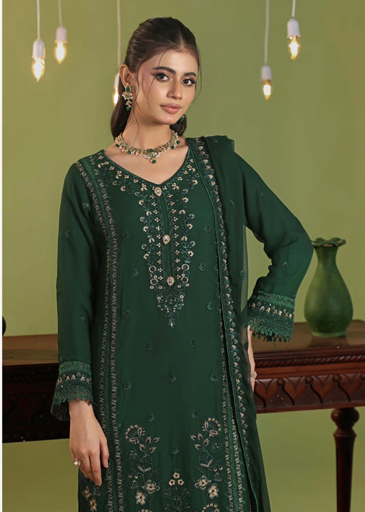 MCWU343-LUXURY CHIFFON SUIT
