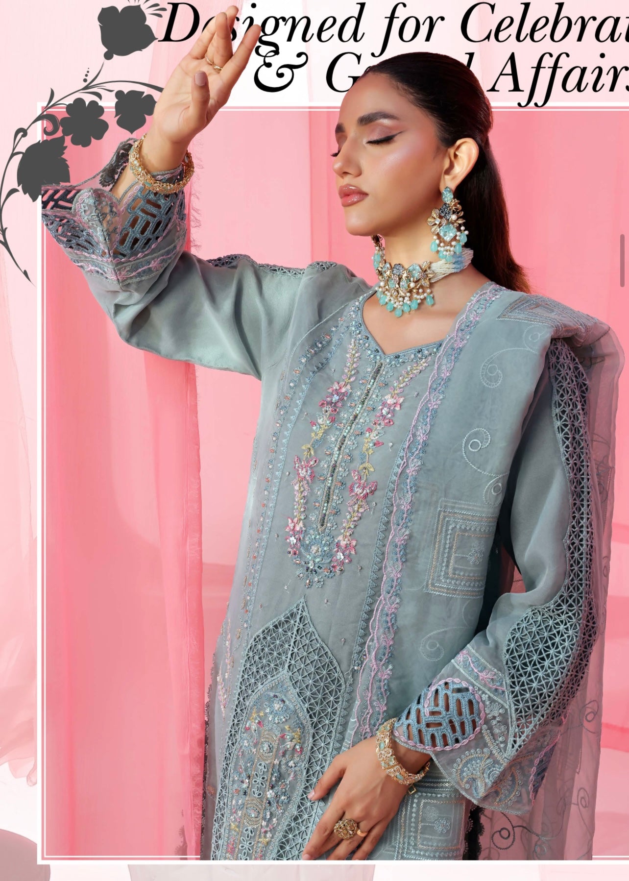MCGZ102-ORGANZA FESTIVE COLLECTION