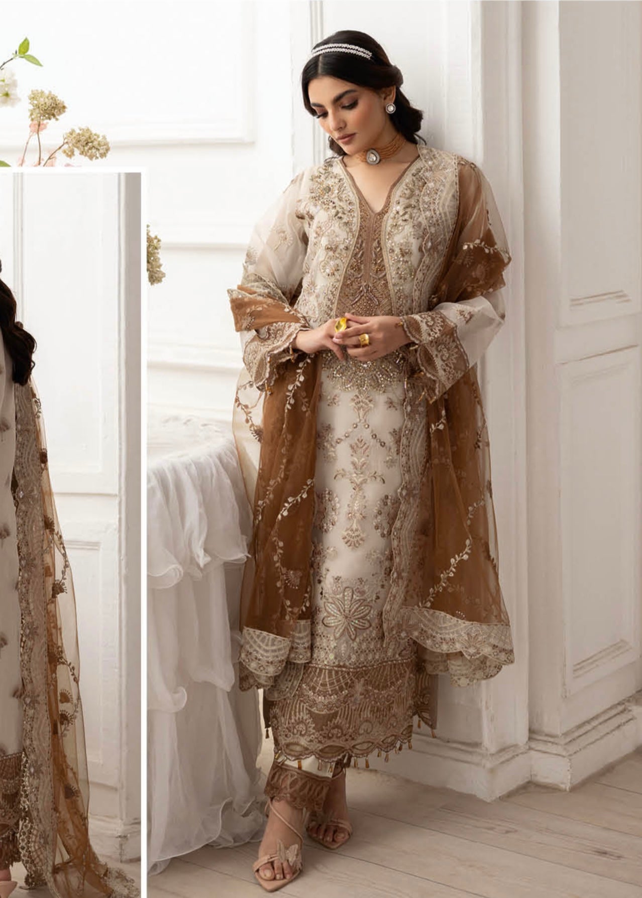 MCR302-FESTIVE ORGANZA SUIT